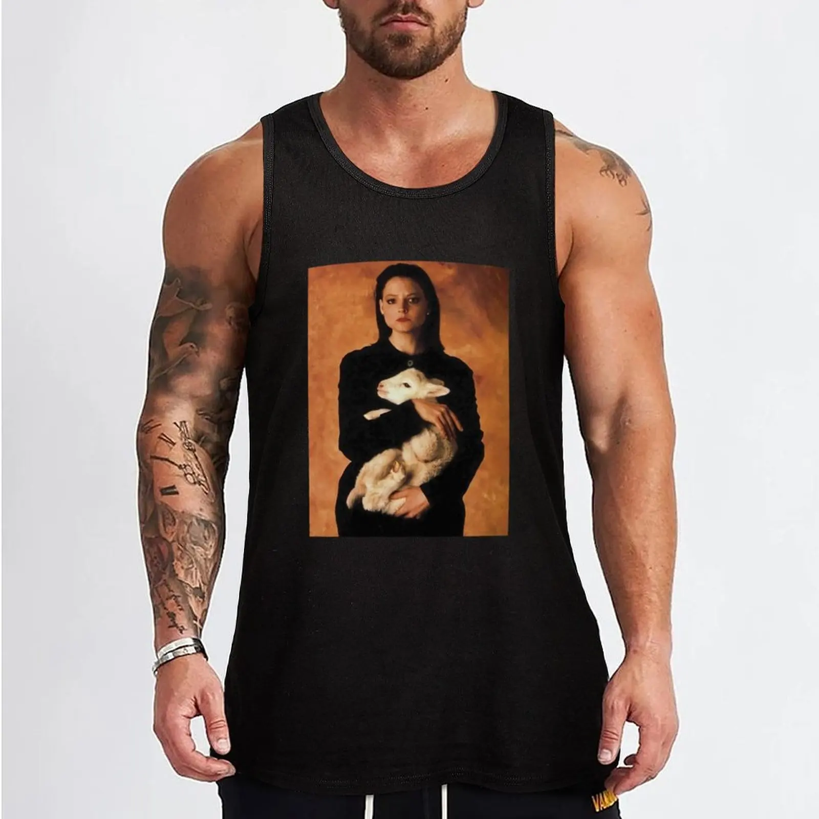 clarice starling \t \t Tank Top T-shirt Men's gym gym accessories man