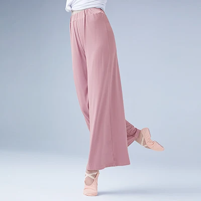 Pantalon ample de danse pour femmes, Costume d'entraînement de danse classique, pantalon doux, Yoga, Jogging, adultes, pantalon de danse moderne