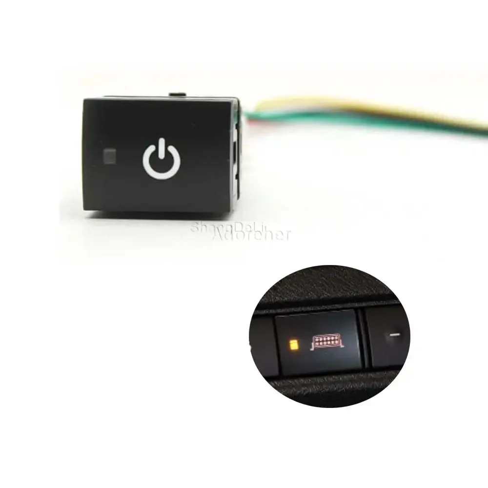 

1 PC Car DRL Trunk Push Button Music Power on Off Supply Switch Using for Nissan Sylphy 2019 2020 2021 Accessories