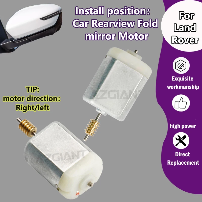 

AZGIANT For Land Rover Discovery IV 4 L319/V MK5 L462/Sport L550 Car Side Wing Mirror Folding Motor accessoires extérieur auto