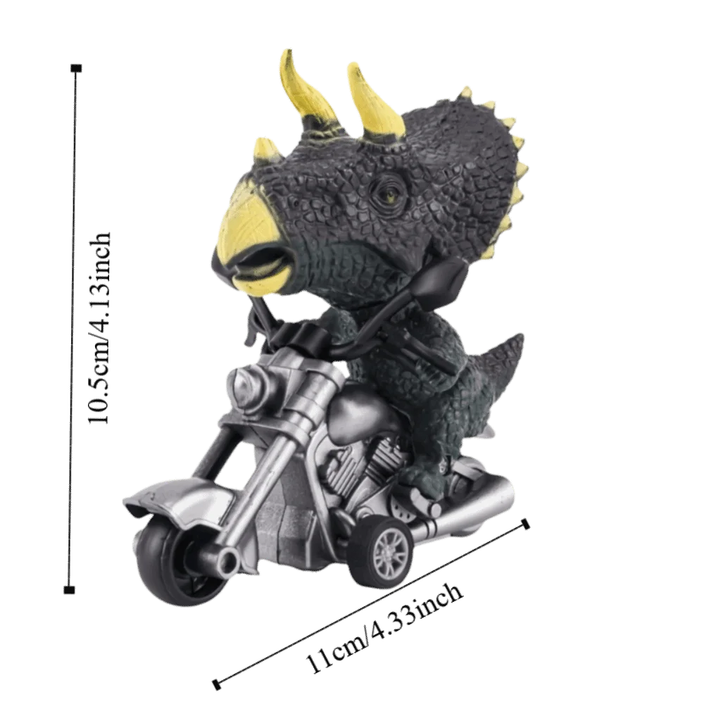 Animal Figurines Dinosaur Modeling Motorcycle Retro Motorcycle Childrens Toys Simulation Locomotive Motorcycle Children Gits view 6