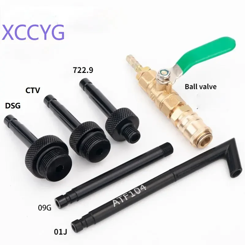 XCCYG Kit DSG 01J 09G CVT 722.9 Transmission Fluid Oil Filling Filler Adapter Connector For VW Audi Mercedes Benz