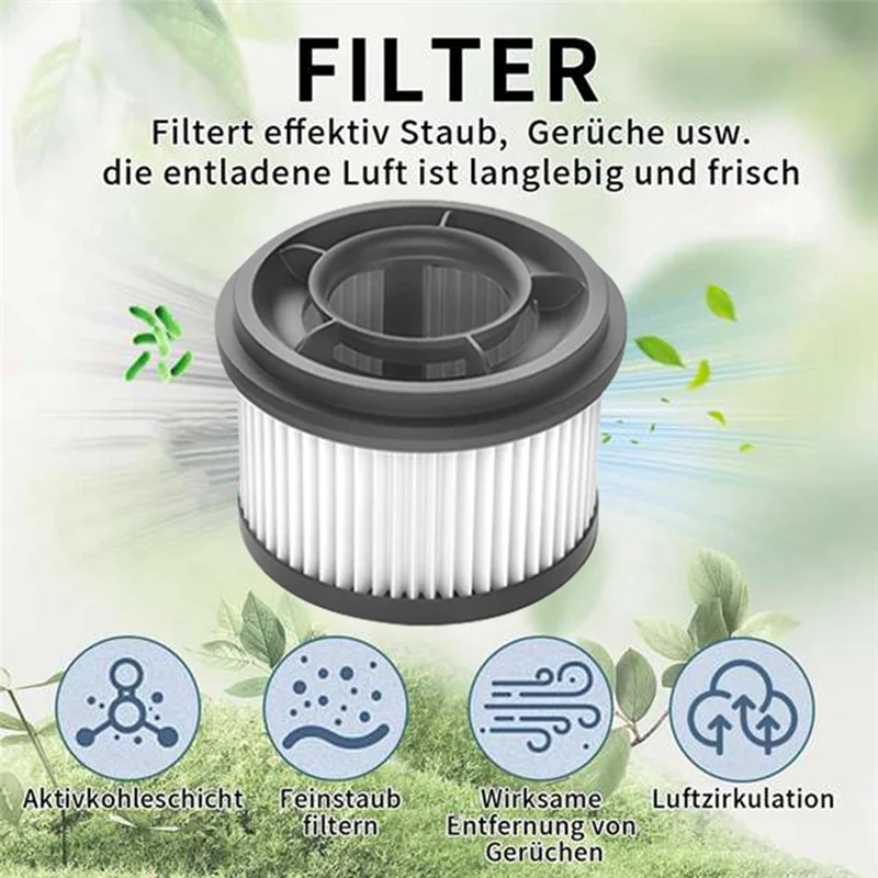 Filtro HEPA anteriore lavabile ABRG per Dreame T10 /T20/ T20 Pro/T30/ T30 Neo/R10/R10 Pro/ R20/ Per parti Xiaomi G9/G10