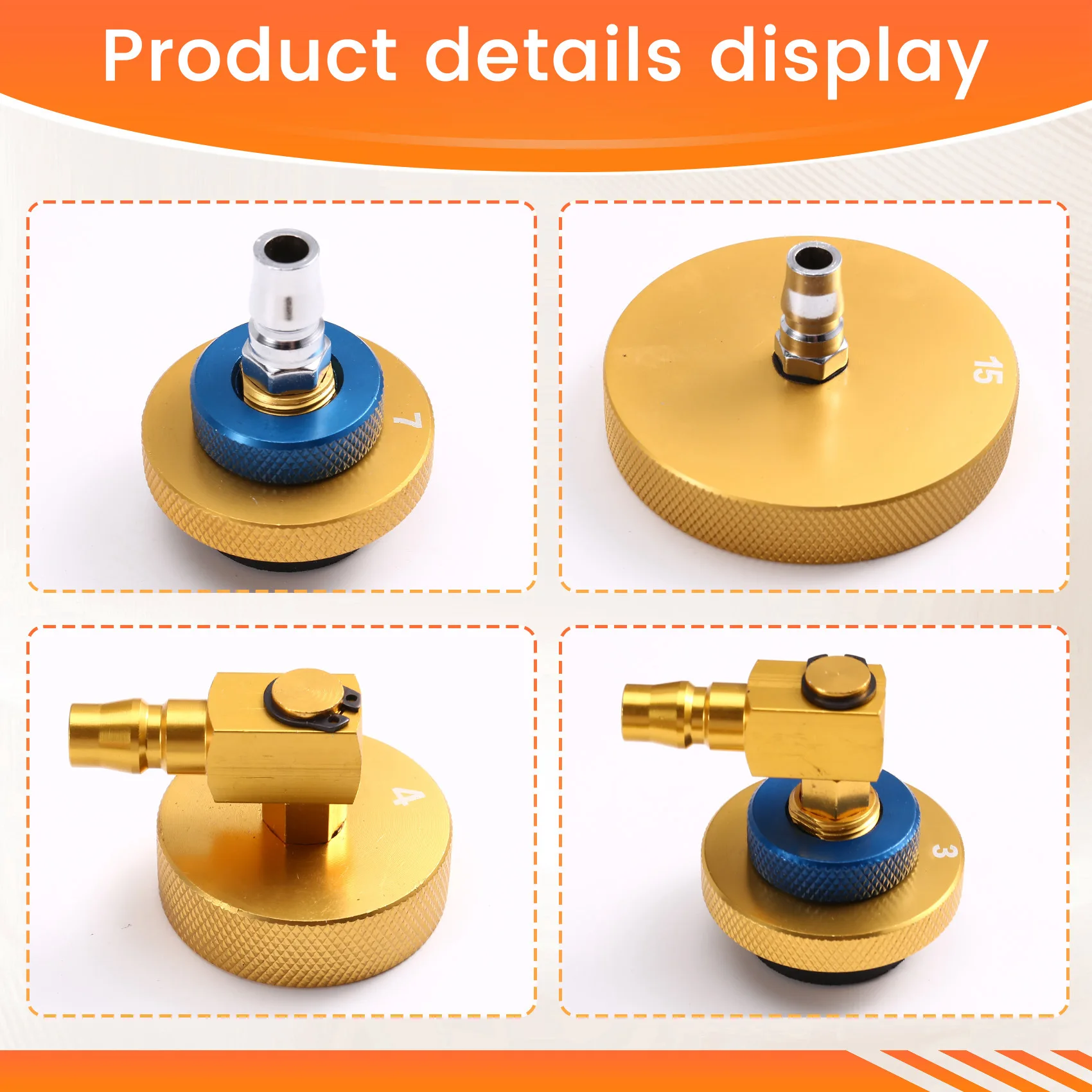 

1 Set Car Brake Fluid Exchanger Connector Oil Pump Adapter Kit Universal Oil Exchanger Connector Auto Repair Tools