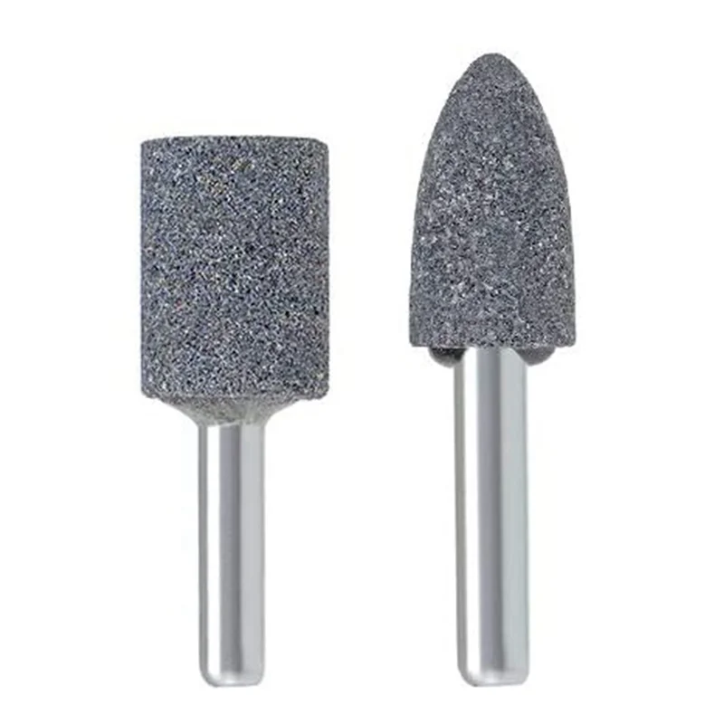 B28C-Abrasive Stone Points Set Grinding Wheel Polishing Head Bit With 1/4-Inch Shank 21Pcs Grinding Stones