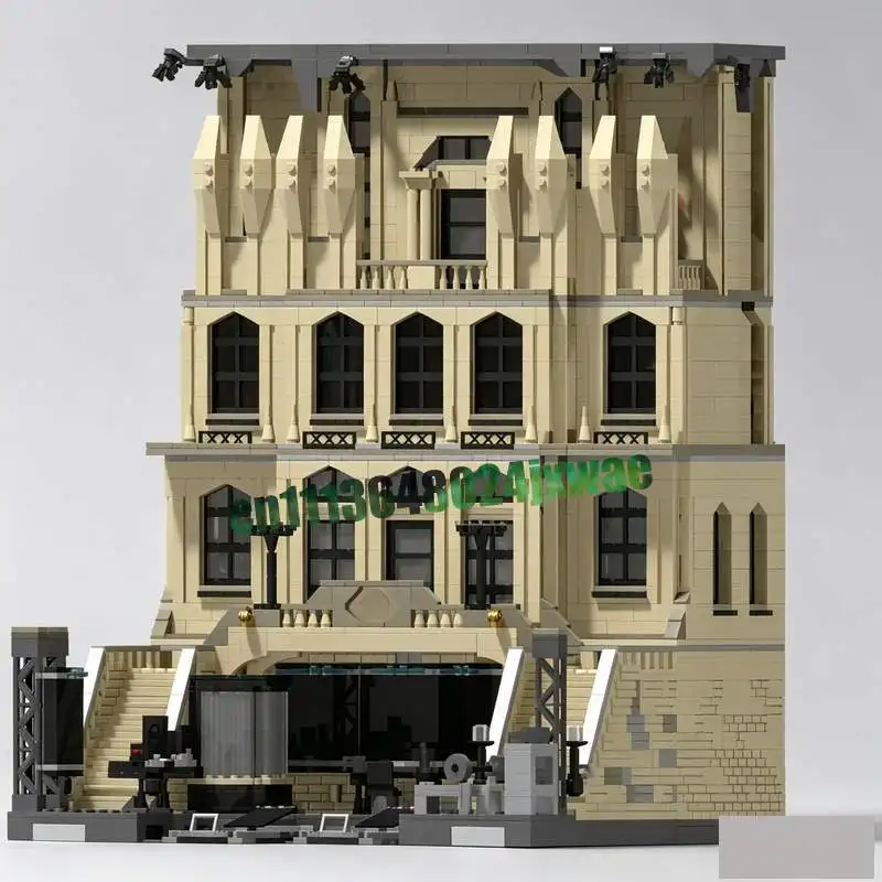 4691Parts MOC Urban Terminal Bundle City Street View Modular Model Custom Puzzle Architecture Creative Assembly Toy Blocks Gifts