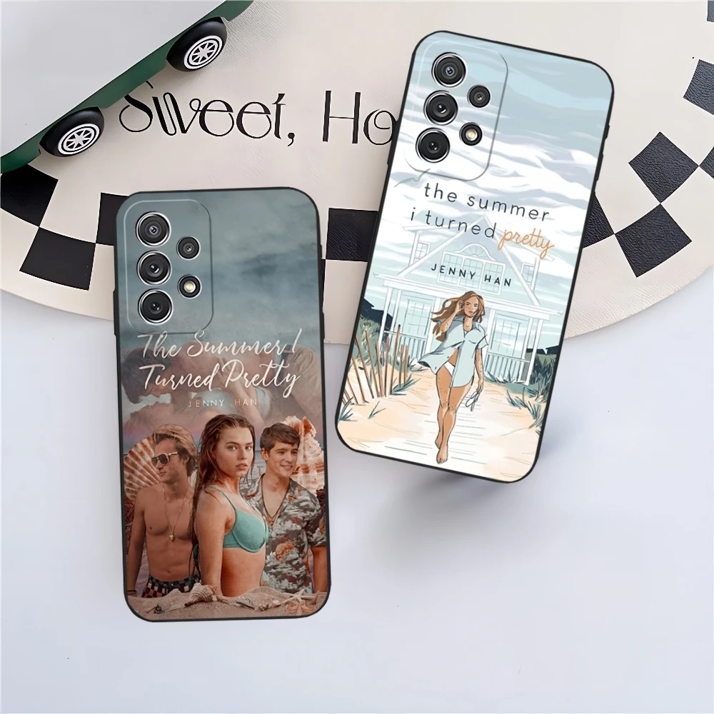 The Summer I Turned Pretty Phone Case for Sumsung Galaxy S24 S23 S22 S21 S20 A24 A34 N20 M54 A54 A53 Fe Plus Ultra Black Soft Co