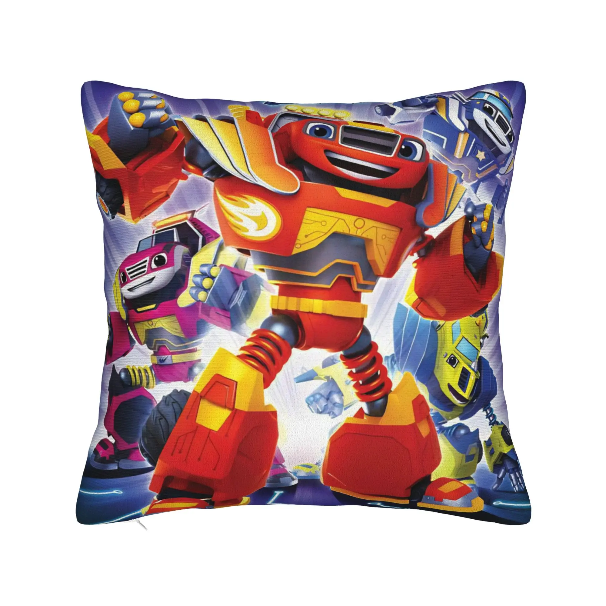 Blaze and the Monster Machines Pillow Cover Merchandise Printing Cushion Cover Decoration  Pillow Case Cover Bed Multi-Size