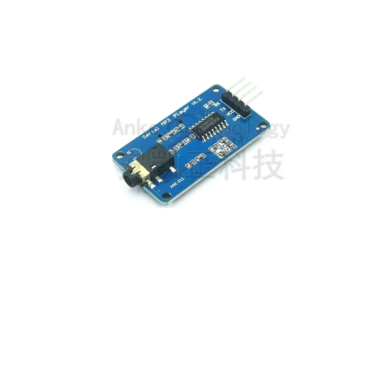 YX5300 Compatible With YX6300 UART TTL Serial MP3 Music Player Module‑Micro SD
