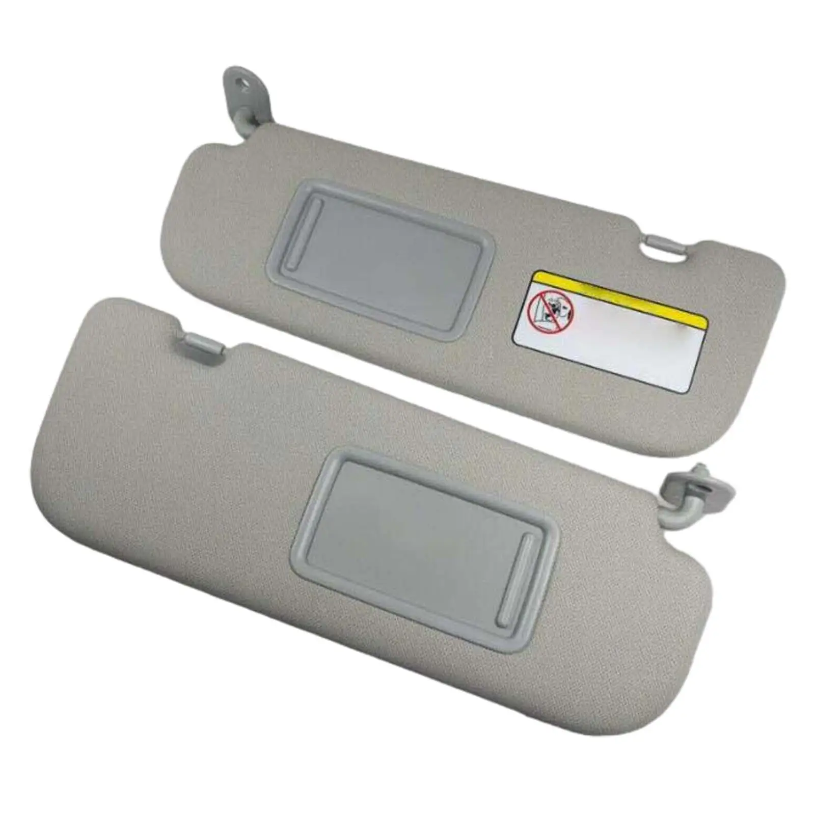 2x Sun Visor 85210-2V130-tx 85220-2V140-tx Gray for Hyundai Veloster 2012 2013