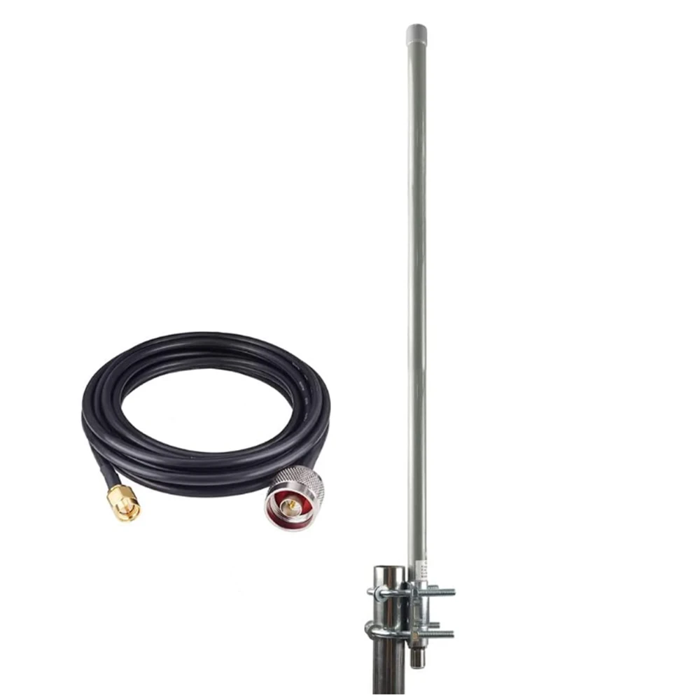 1090MHz ADS-B Antenna Flightaware Aviation ADSB 1090 Antennas 978MHz RTL SDR Radio Receiver Long Range 12dBi 32.8ft SMA Cable