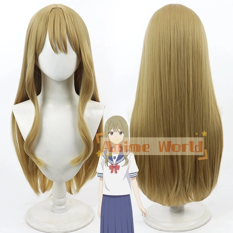 

This is Him Aoi Saki Hanaoka Makoto Косплей Парик Термостойкие синтетические волосы Хэллоуин Вечеринка Ролевые игры + Бесплатная шапочка для парика