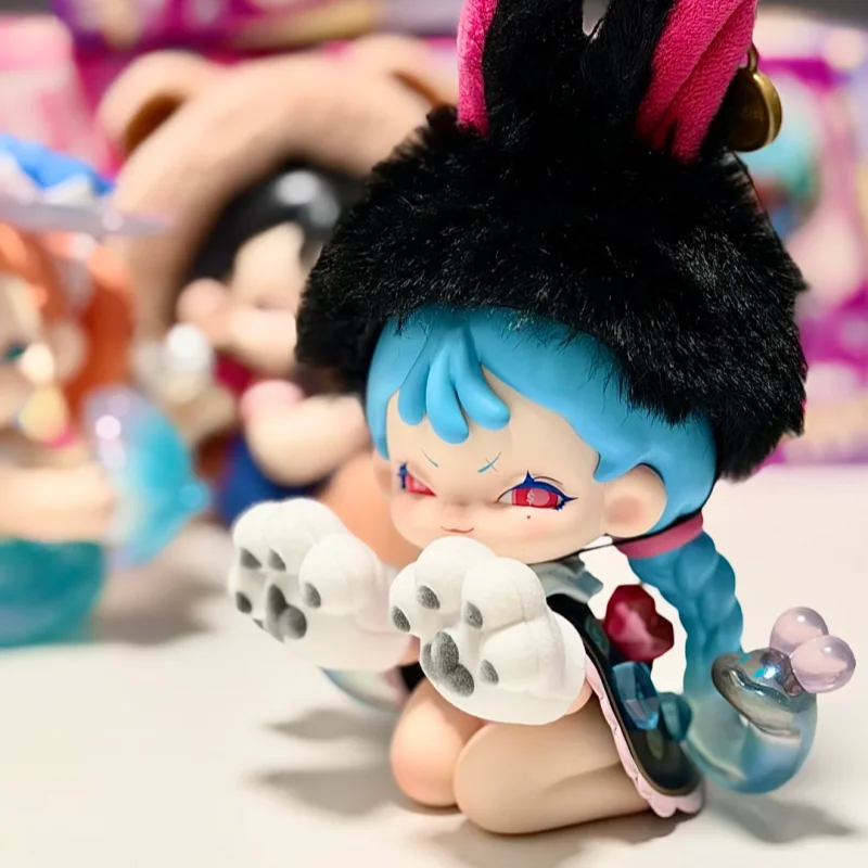 جديد Memesoo ملتوي الفتيات سلسلة يومية صندوق أعمى عمل الشكل صندوق أعمى أنيمي تمثال ديكور المنزل نموذج مفاجأة حقيبة اللعب #4