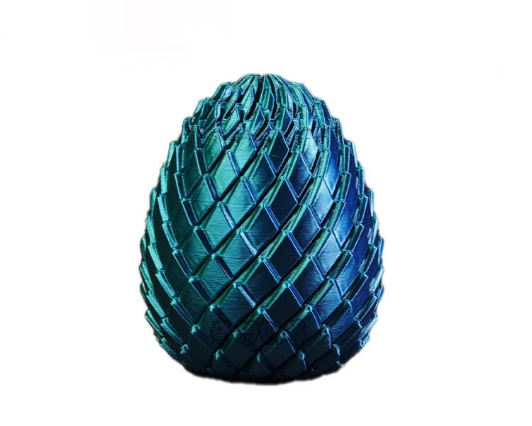Twisty Fidget Egg 3D-Gedruckte Spielzeuge Sensorische Schreibtisch-Spielzeuge Stressabbau Osterkorb-Füller Kleine Geschenke