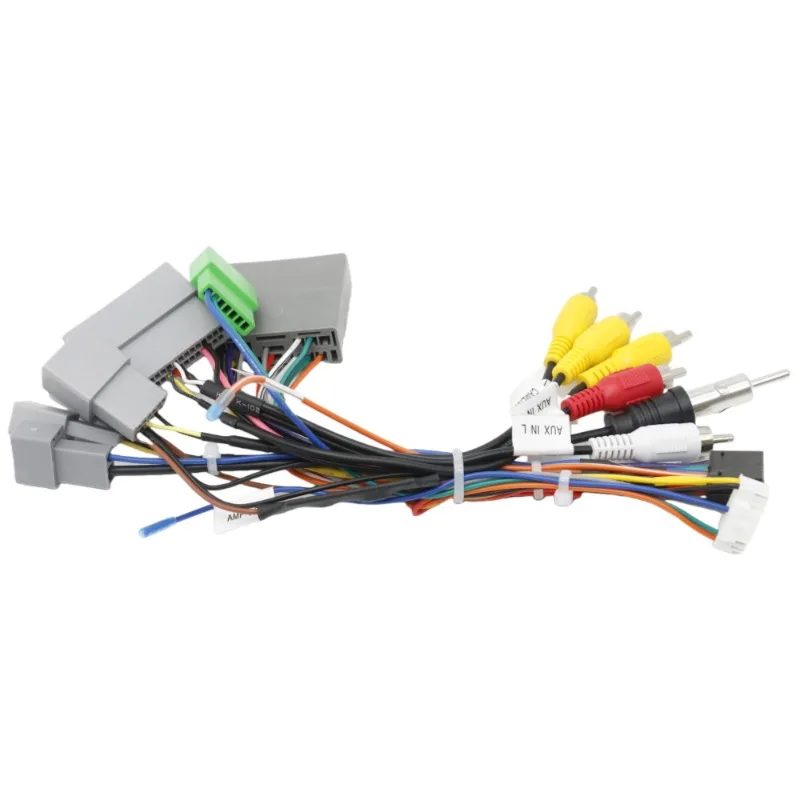 Car Radio Wiring Harness Adapter Cable For Mitsubishi Pajero Sport 2004-2008 Japan Version | Plug & Play Stereo Connector