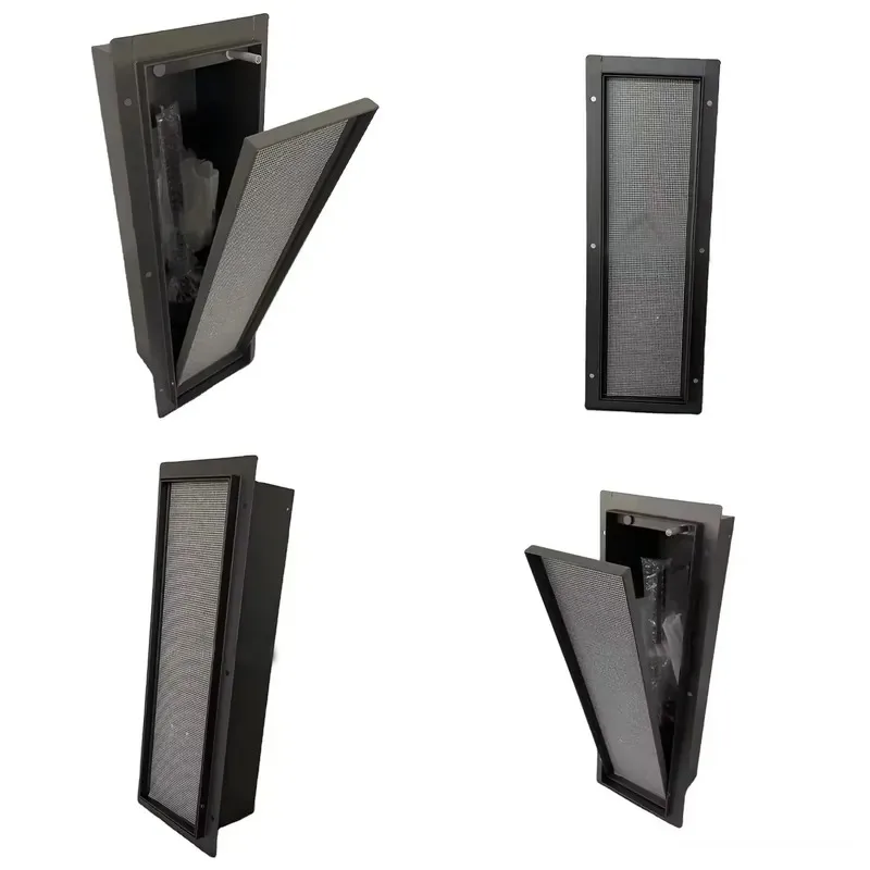 Modern Steel Concealed Toilet Brush Niche with Silicone Head Wall Mount for Hotel Bathroom Storage