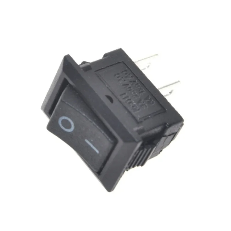 On and Off Rocker Switch for Car Dash, Boat, Panel, Truck, RV, ATV, Home, SPST, 2Pin, 3A, 250V, 10Pcs Lot, 10x 15mm