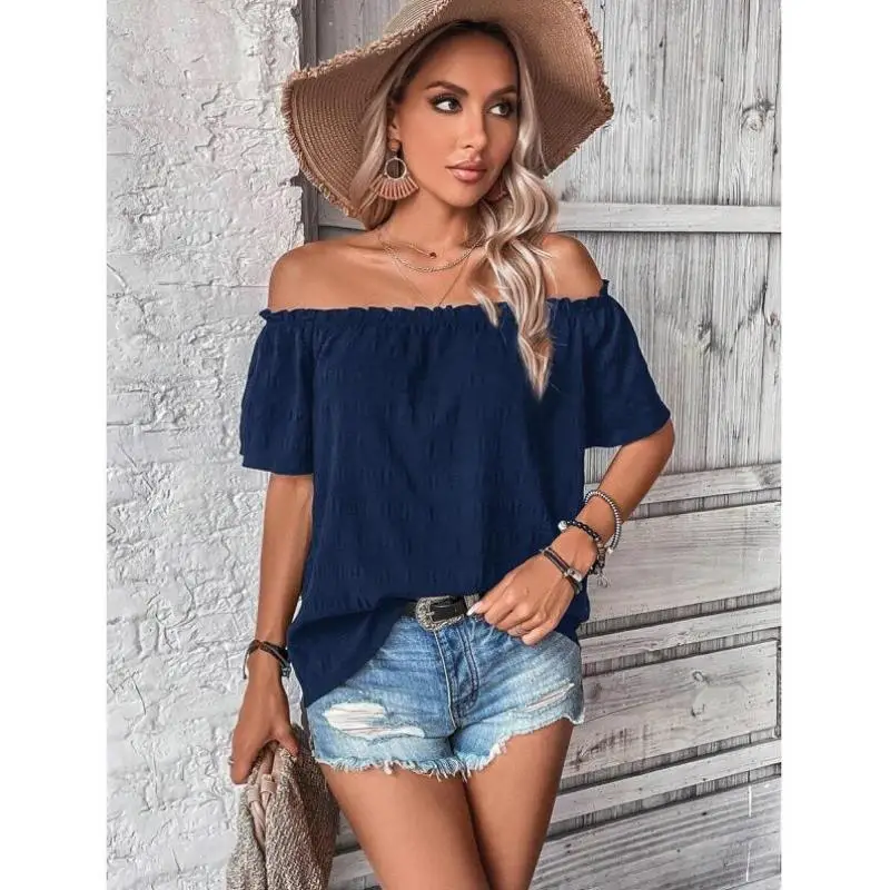 Pakaian Dalam Pria Kasual Kulit PU Berkualitas Tinggi dengan Kerah Berlapis untuk Dekorasi dan Gaya Cross Border Sle...