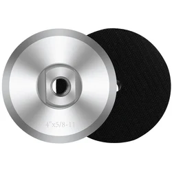 BSRTTOOL 4 inch 100mm Aluminum Backer Pad 100mm Diameter Backing Plate Holder For Polishing Pad Angle Grinder