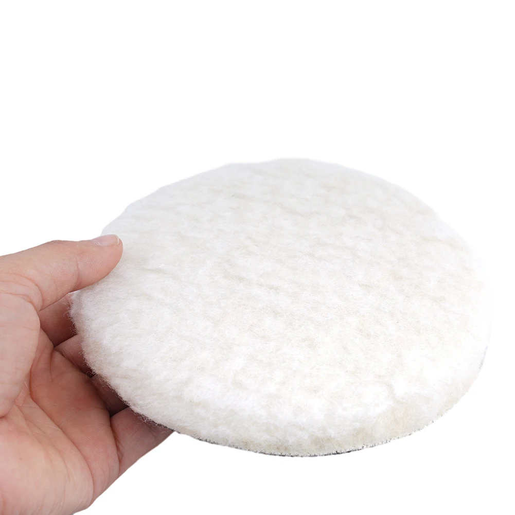 Buffing Pads Polishing Pads Replacement White + Black For Buffing Aerospace For Buffing Marine 2pcs High Quality