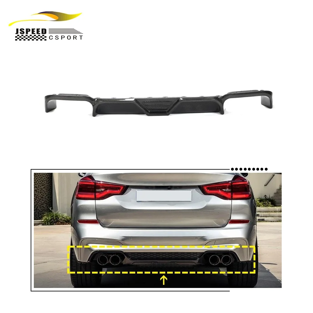 

Подходит для заднего диффузора из углеродного волокна. Подходит для BMW F25 X3 X4 2019-2021.