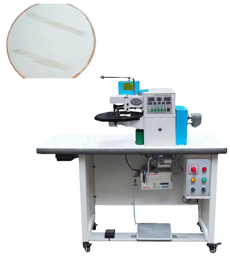 Notebook Automatic Gluing and Folding Machine for Leather Edge Upper Hot Cement Shoe Sewing Tape Edge Folding Bags Suitcases