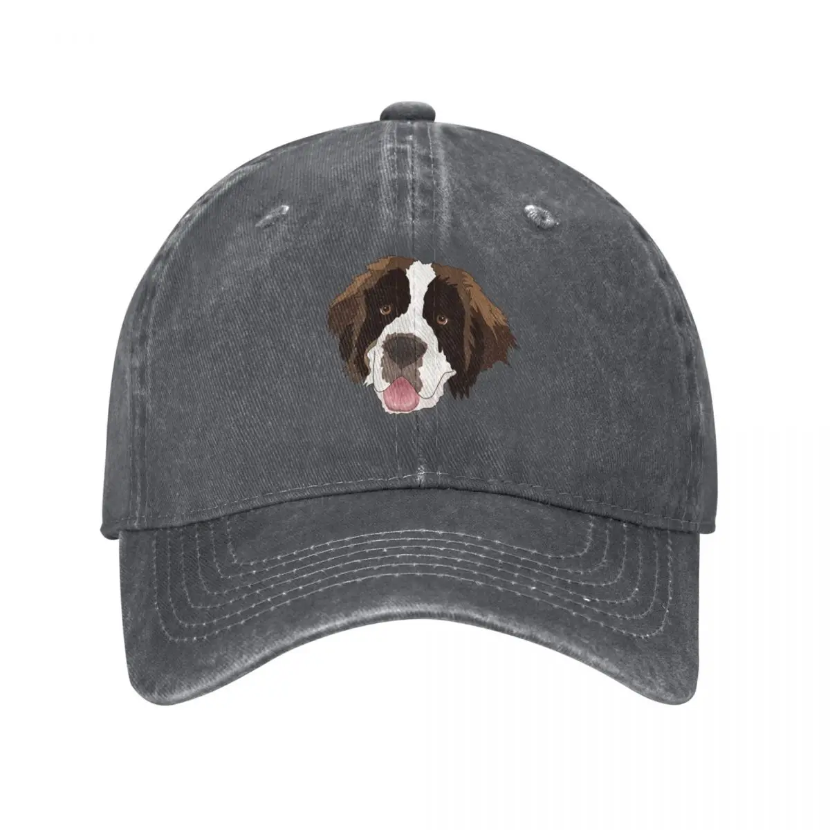 Saint Bernard Pattern (face only) Baseball Cap Fashion Beach Streetwear Women's Golf Clothing Men's