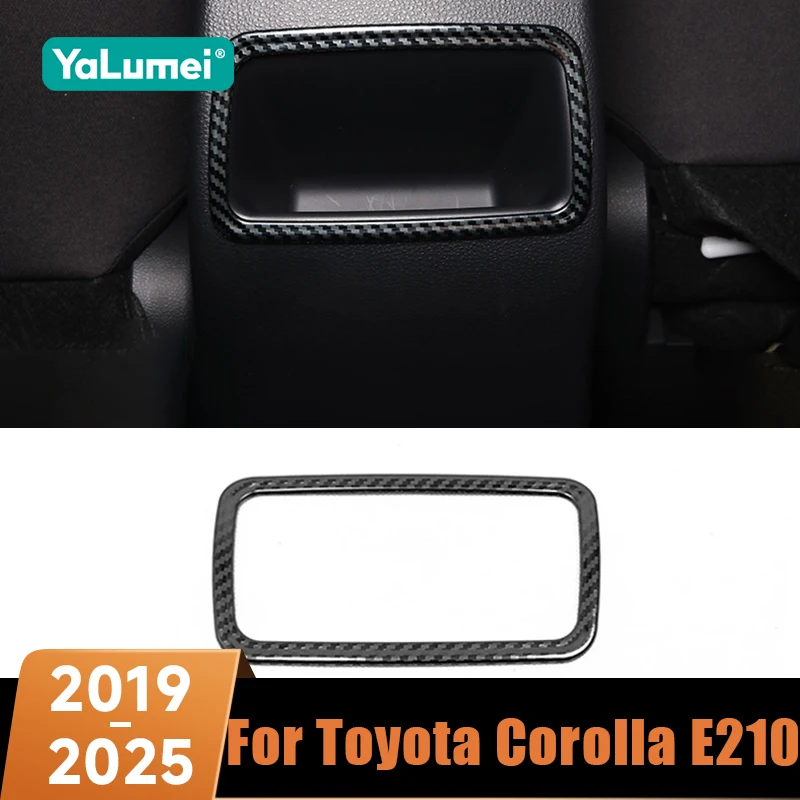 Für Toyota Corolla E210 2019 2020 2021 2022 2023 2024 2025 Hybrid-Auto Hintere Klimaanlage Lüftungsgitter Auslassblende Abdeckung