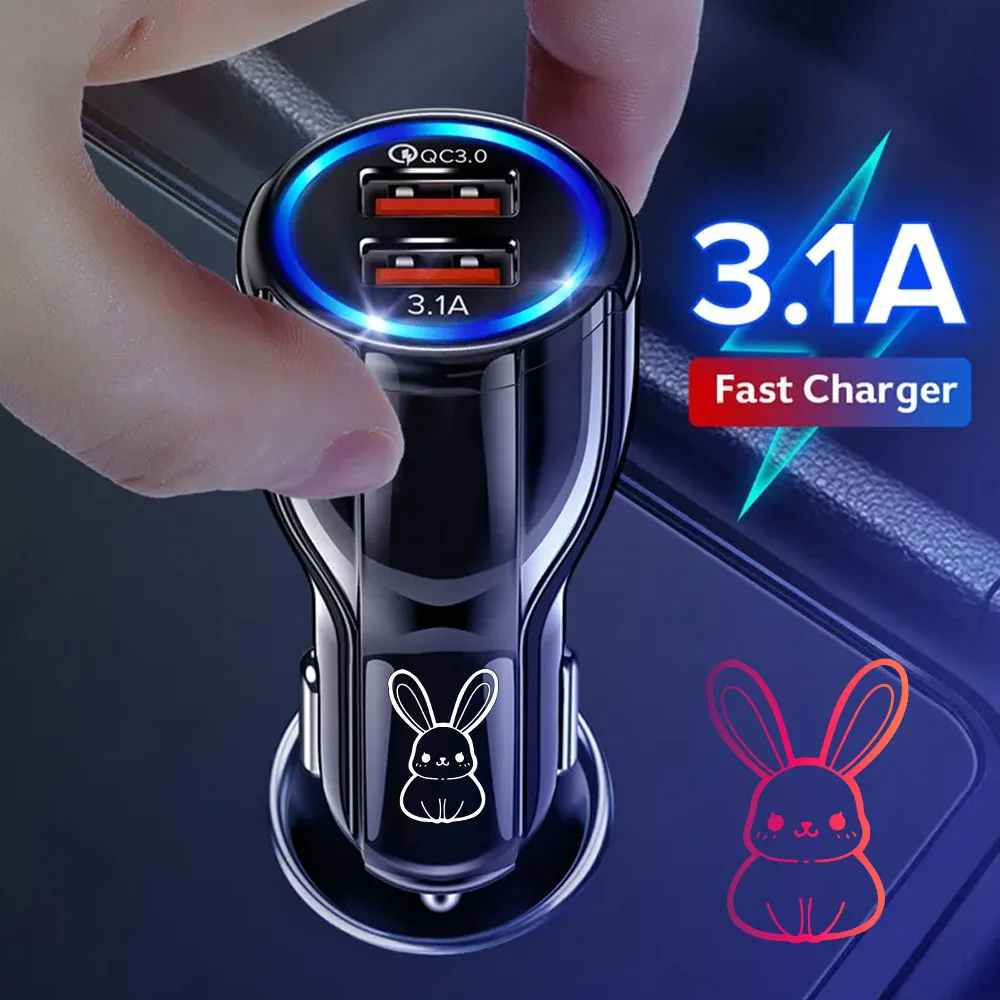 

Eonline USB Car Charger Quick Charge 3.0 QC 3.0 Mobile Phone USB Type C Fast Charging for iPhone X Samsung Xiaomi Car-Charger