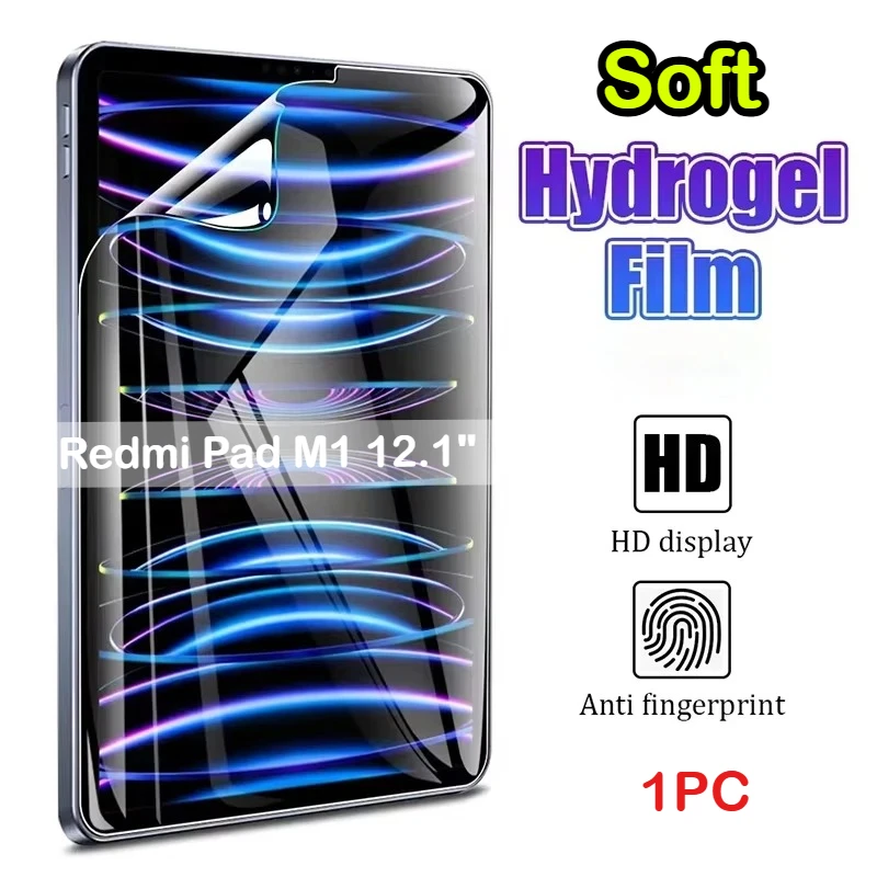 For Xiaomi Mi POCO X1 M1 Pad 5 6 11 7 8 Pro 11.2 Redmi Pad 2 Pro 12.1 SE 11 Full Cover Screen Clear Soft Hydrogel Film Protector
