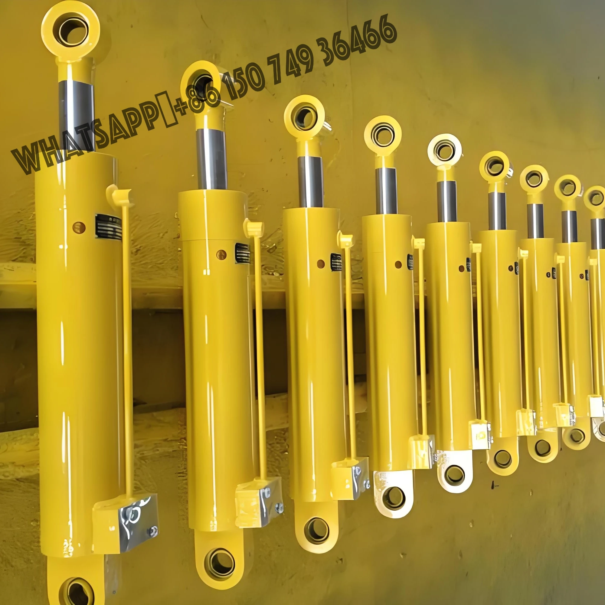 

Manufacturer Customizable Hydraulic Cylinder Steel Construction for Construction Farm Industries New Used Piston Cylinder Pump
