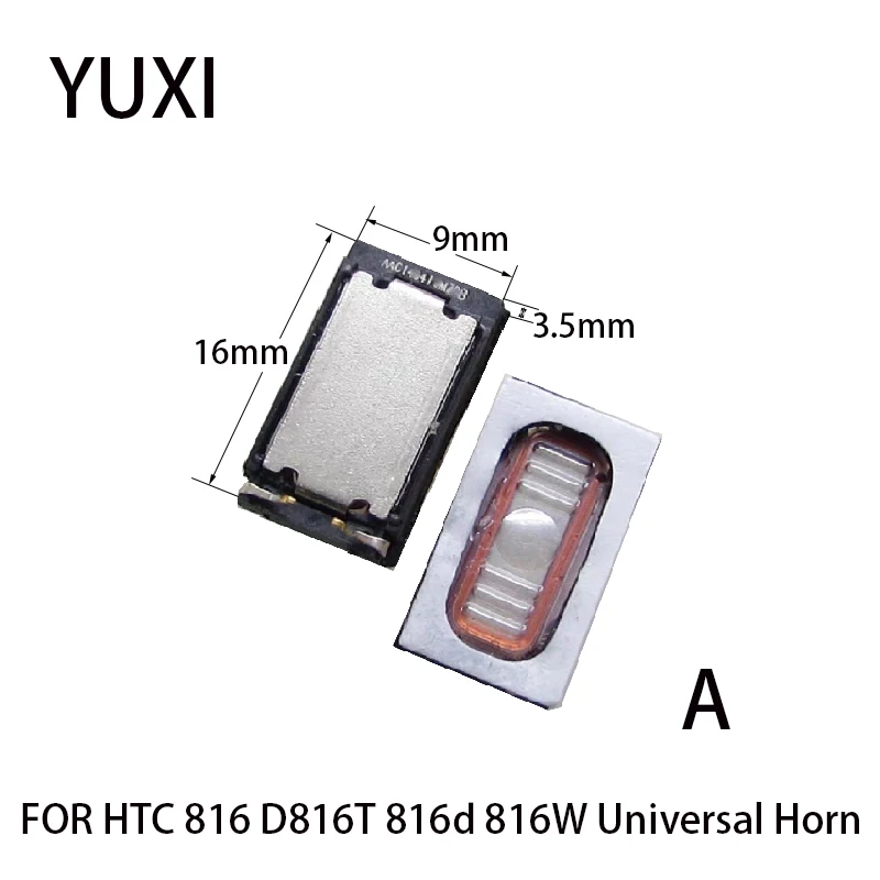 YUXI 1PCS FOR 16 * 9 * 3.5mm HTC 816 D816T 816d 816W/16 * 9 * 3.5mm Universal Horn Speaker Buzzer Receiver Repair Parts Replacem