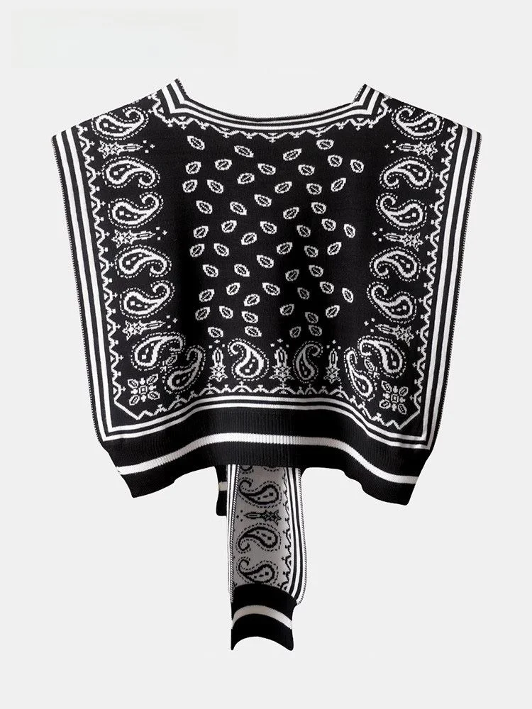 aouu-カシューナッツの花のニットショルダーラップスカーフ-空調室用-春秋シーズン-韓国スタイル-両面多機能-レディースアクセサリー