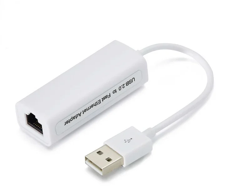 Ethernet-адаптер с USB 2,0 на RJ45, сетевые Lan-адаптеры 10/100 Мбит/с для Macbook Win7 VDX99