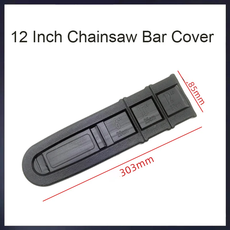 12/14/16/18/20in Chain Saw Accessories Chainsaw Bar Protective Cover Scabbard Protector Pruning Saw Guide Plate Covers