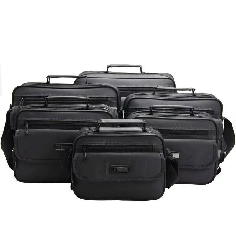 MOTAORA Men's Laptop Briefcase - Top Quality Waterproof Business Shoulder Bag, Classic & Durable Oxford Fabric, Multiple Sizes