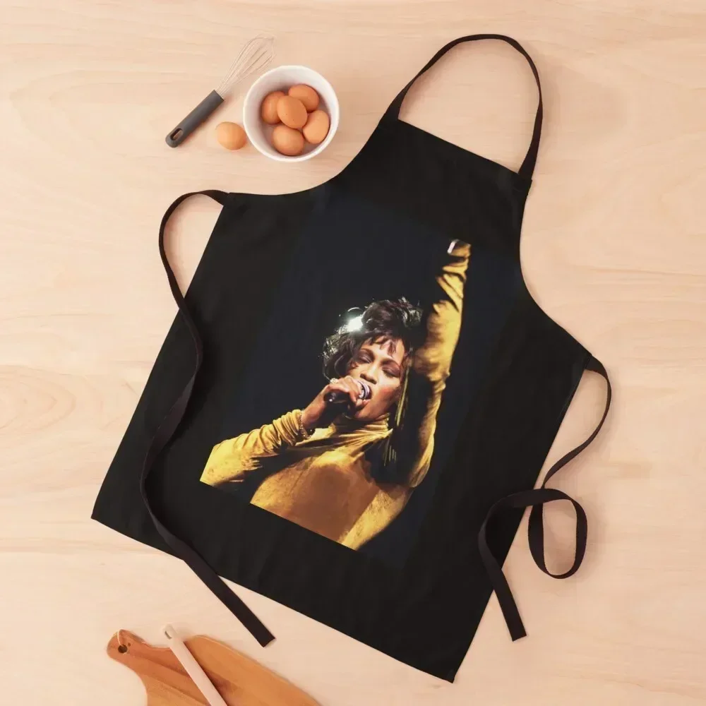 

Whitney Houston Apron professional kitchen Kitchen Tools Art Cooking Apron