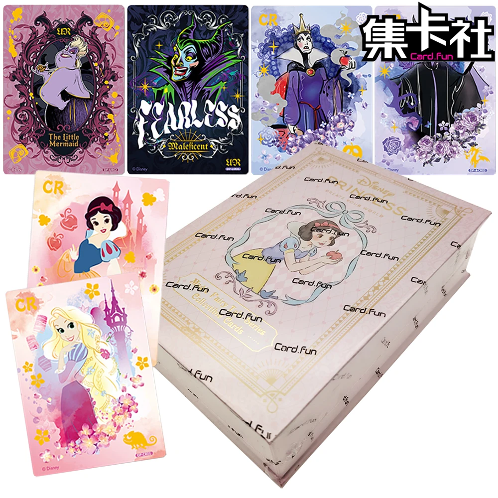

New CARD.FUN Official Princess Limited Collection Card American Classic Fairy Tale Tiana Snow White Fans Hobby Card Peripheral