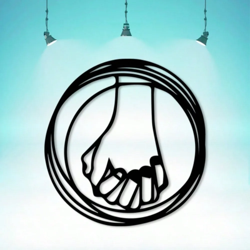 

Металлическое настенное украшение для пары в черной рамке, романтический декор в виде сердца для дома, свадьбы, подарка на День святого Валентина