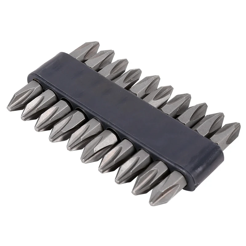 10Pcs Electric Screwdriver Bit PH2 50/65/100/150mm Cross Screwdriver Bit Driver Head Strong Magnetic Cape Electric Drill Bit Set