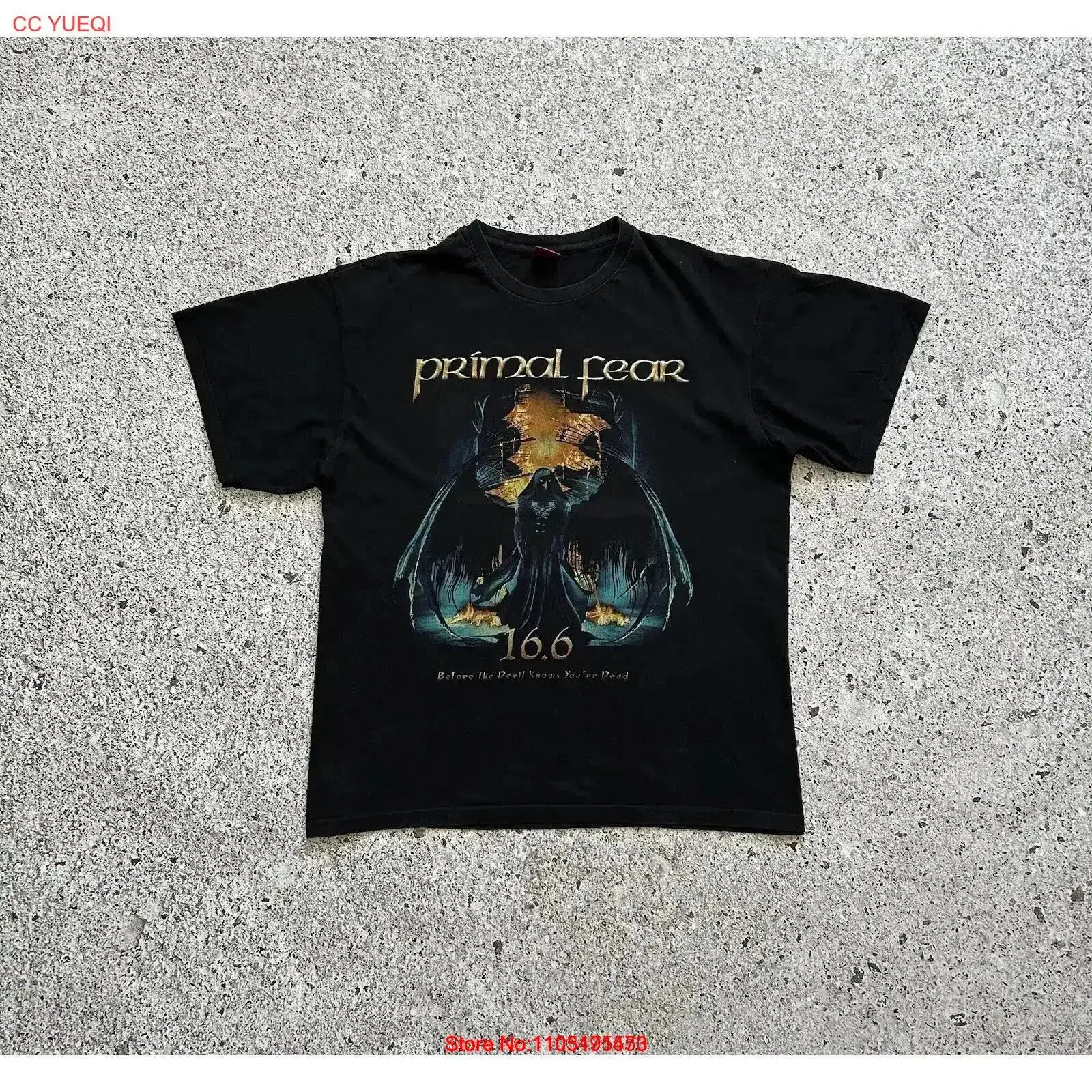 Vintage Primal Fear Viva La Swabia Europe Tour 2009 Rock T Shirt Men s Size XXL Washed Stylish Top For Everyday Wear vintage