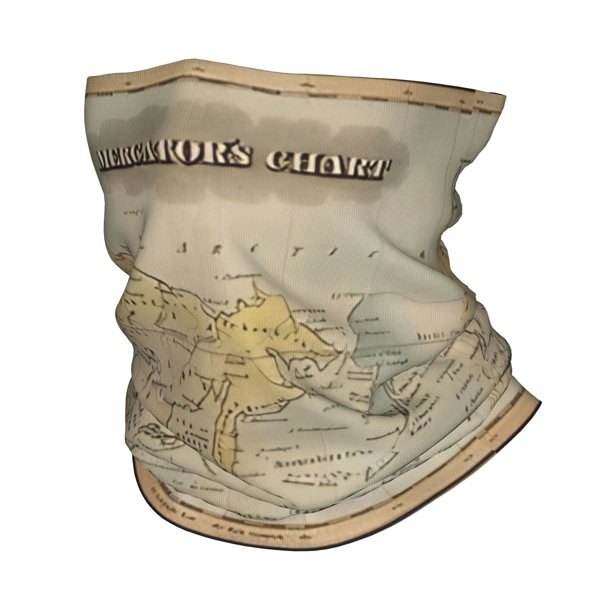 Vintage Map of The World Balaclava Running Cycling Mask Sun Protection Soft Motorcycle Face Cover Mask Autumn Fashion Scarves