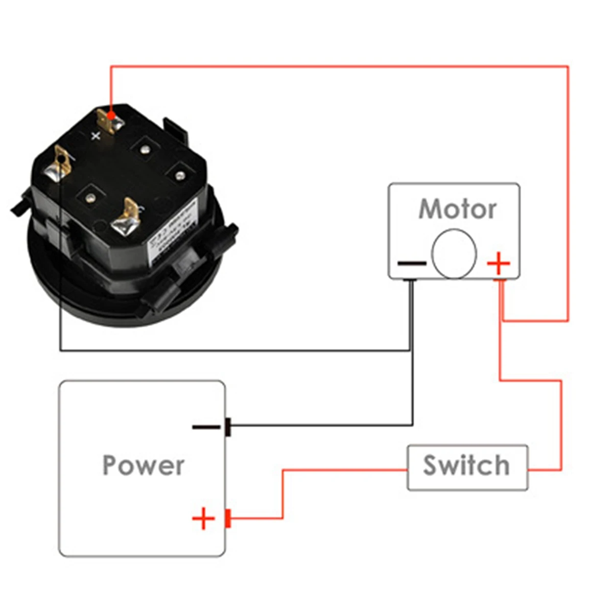 Digital Hour Meter Resettable Total Running Hours Data Storage For Lawn Mower Tractor Generator Golf Cart Marine ATV