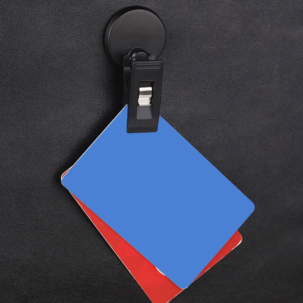 

4Pcs Car Ticket Holder Clip Adhesive Car Dashboard Card Organizer Clamp for Oil Access Parking Tickets