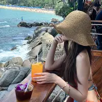 Beach Korean Straw Hat Summer Women Visor Bucket Hat Fisherman Hat Hand Weaving Panama Girl Fishing Chapeau Sun Hats Tool 4