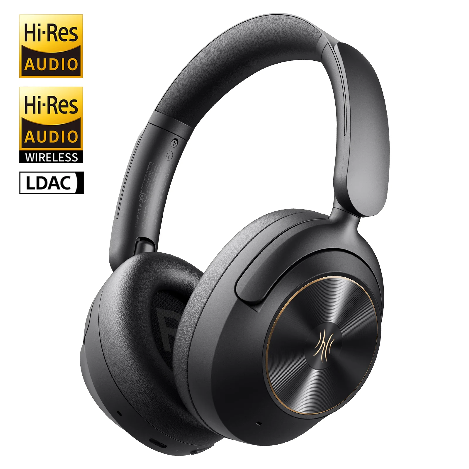 Oneodio A6 ANC draadloze Bluetooth 6.0-hoofdtelefoon -48dB hybride actieve ruisonderdrukkende over-ear-headset met microfoon Hi-Res LDAC APP - afbeelding 1