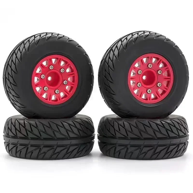 4PCS 1/8 1/10 3 Adapters 12MM 14MM 17MM Tires Universal Wheel RC Model Short Course Truck General Road Tire Upgrade