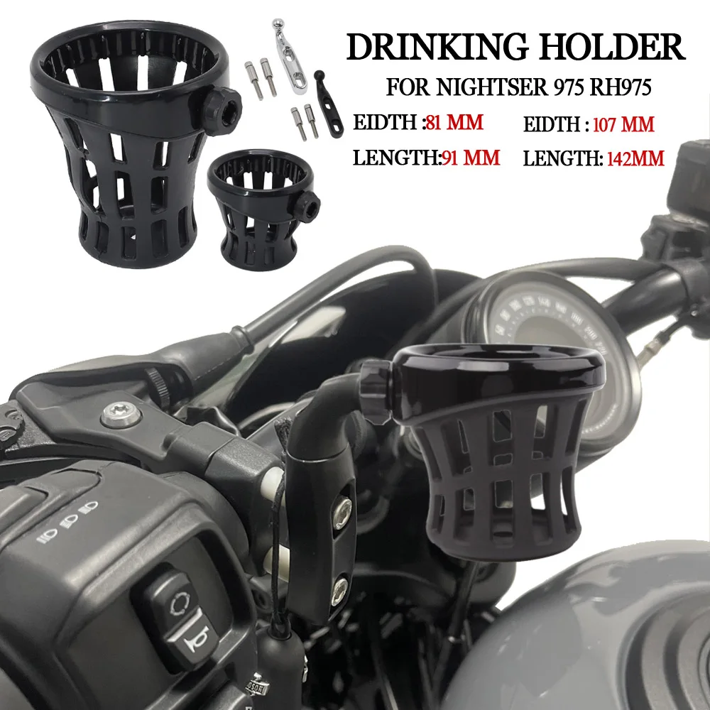 

Motorcycle Drink Holder Perch Mount Water Bottle Holder For Harley Nightster 975 RH 975 RH 975 2022 2023