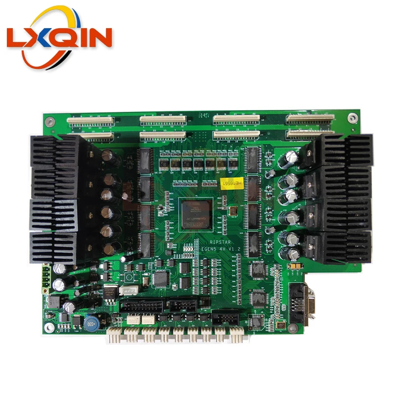 LXQIN BYHX 4 heads board for Epson dx5 printer head Allwin Xuli Human MEITU RUITU printer carriage board