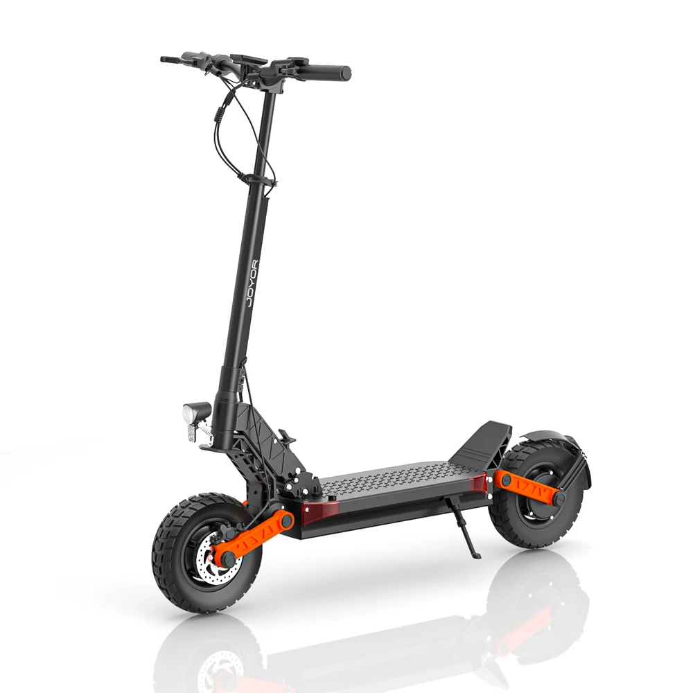 JOYOR S10-S-Z Elektroroller für Erwachsene 60V18AH Akku E-Scooter 10 Zoll Offroad-Luftreifen Faltbarer E-Scooter